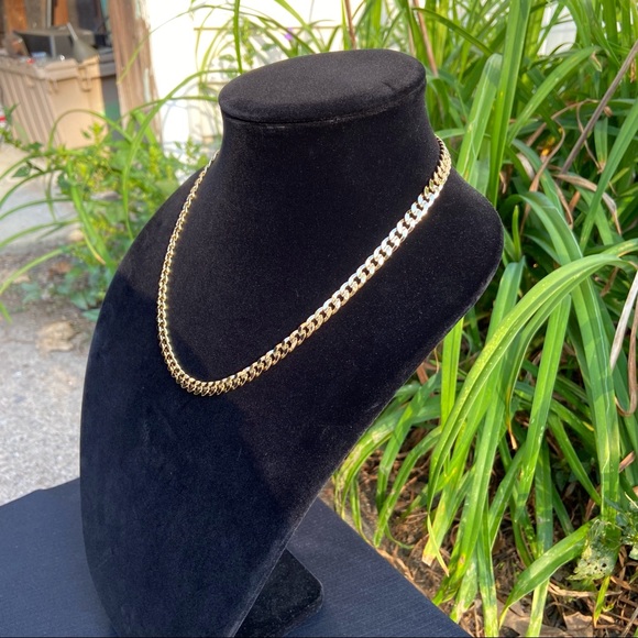 Gold Chain Cuban Link 20in 7mm - Picture 3 of 6